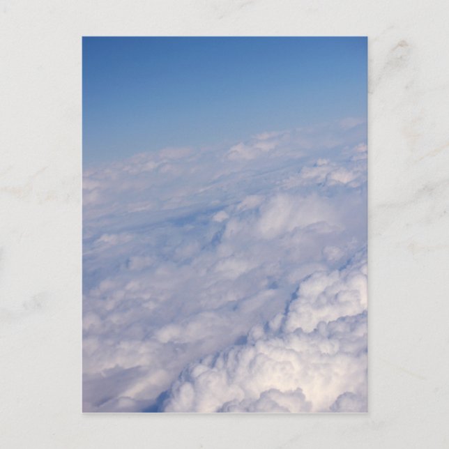 Postal por encima de las nubes (Anverso)