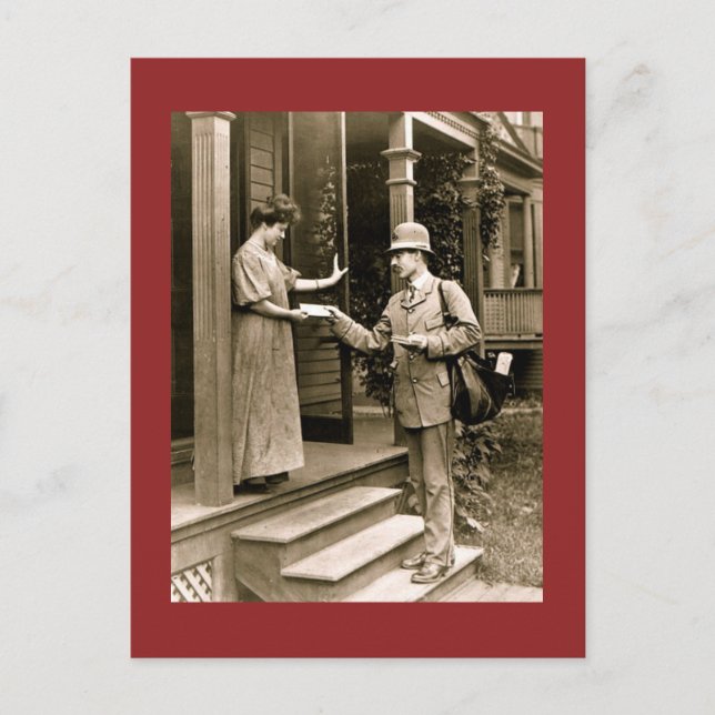 Postal Por Favor, Sr. Postman (Anverso)