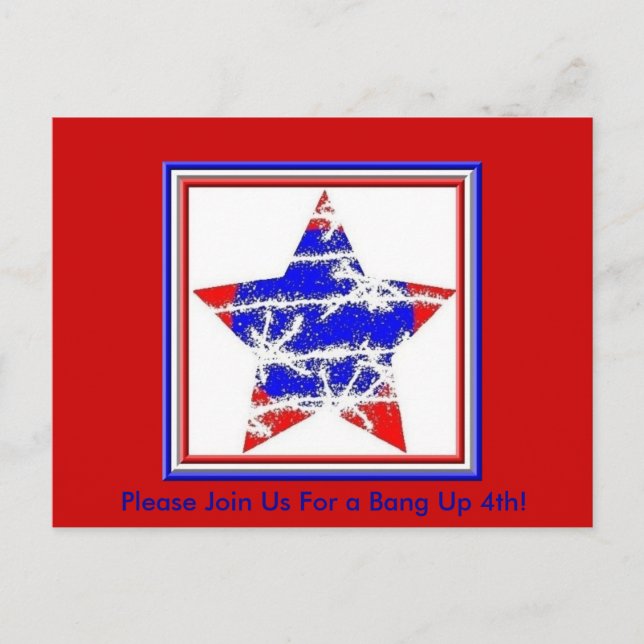 Postal Por favor, únete a nosotros por un B... (Anverso)