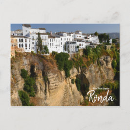 Postal Por la circunvalación de Ronda, España