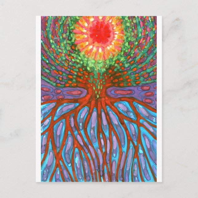 Postal Por la mañana (Anverso)