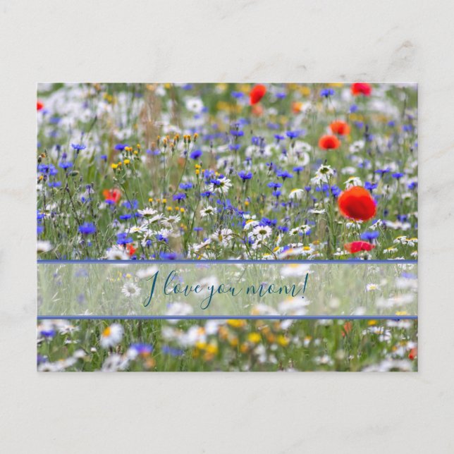 Postal ¡Por la mejor mamá del mundo! (Anverso)