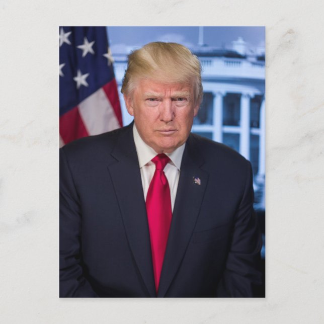 Postal Por los fans del presidente Donald Trump (Anverso)