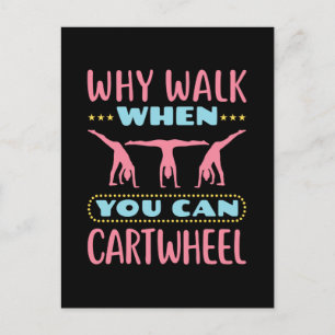 Postal ¿Por Qué Caminar Cuando Se Puede Cartonear Un Gimn