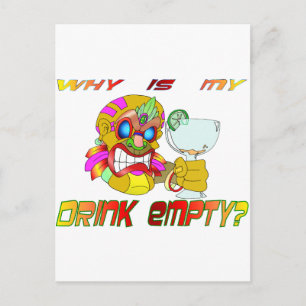 Postal ¿Por qué mi bebida está vacía?