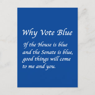 Postal Por qué votar azul en 2026