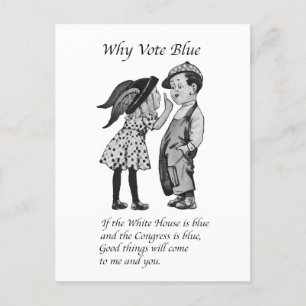 Postal Por qué votar totalmente azul en 2028