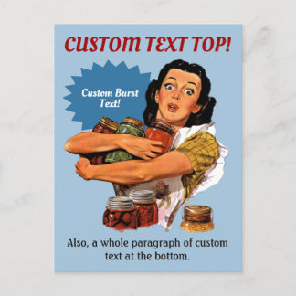 Postal Por Supuesto Que Puedo Postcard