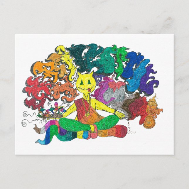 Postal Porcentaje de levitación (Anverso)