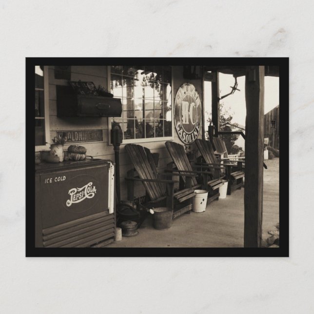 Postal Porche del frente occidental (Anverso)