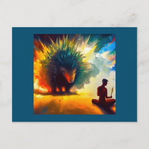 Postal Porcupina animal espiritual 3