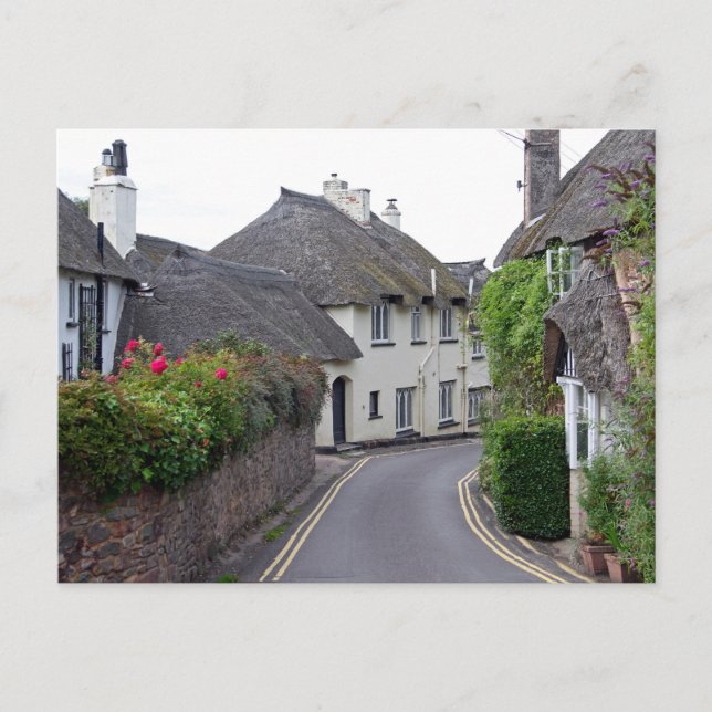 Postal Porlock, Somerset (Anverso)