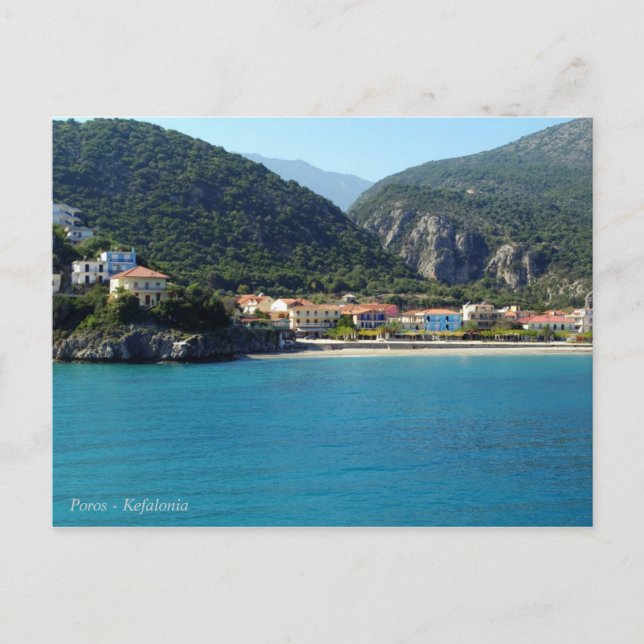 Postal Poros - Kefalonia (Anverso)