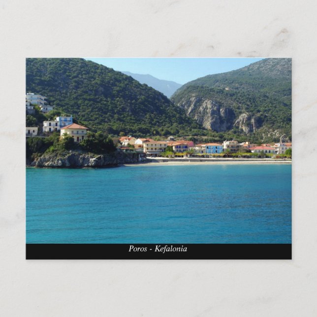 Postal Poros - Kefalonia (Anverso)