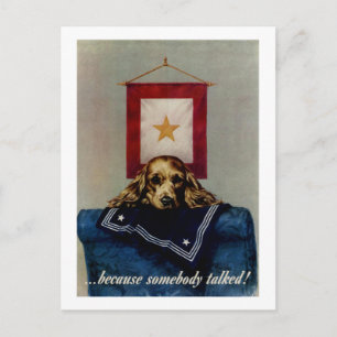 Postal Porque alguien habló