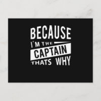 Porque Soy El Capitán Por Eso Capitán Naval