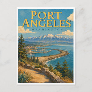 Postal Port Angeles Washington Ediz Hook GeoSaga