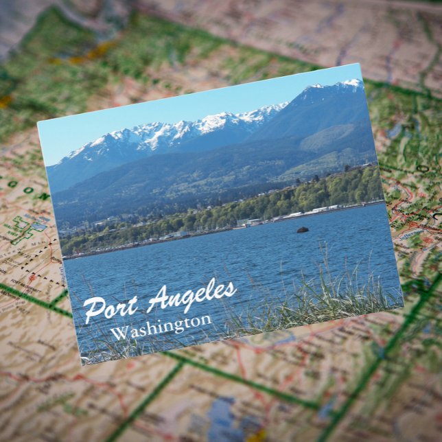 Postal Port Angeles, Washington Travel Photo (In Situ Map)