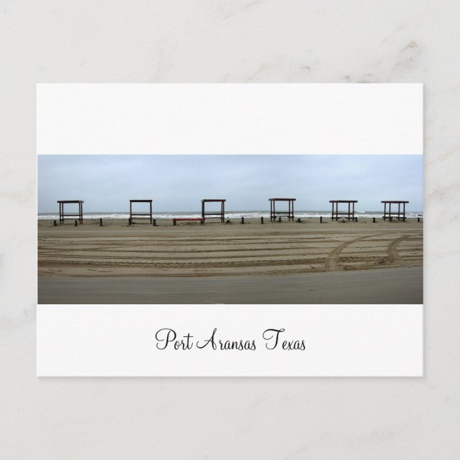 Postal Port Aransas (Panorámico) #13 (Anverso)