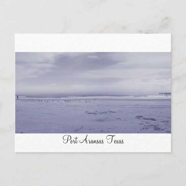 Postal Port Aransas (Panorámico) #2 (Anverso)