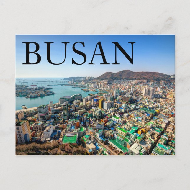 Postal Port City Busan | Corea del Sur (Anverso)