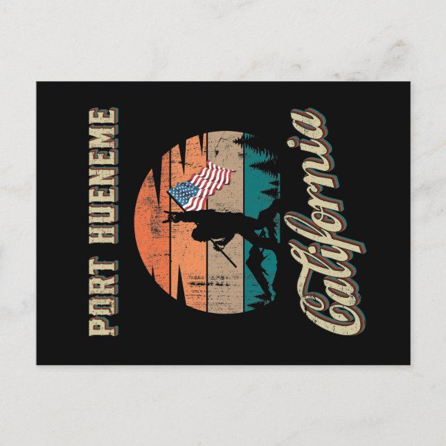 Postal Port Hueneme California (Anverso)