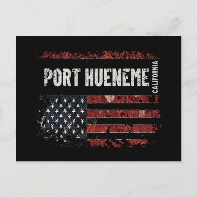 Postal Port Hueneme California (Anverso)