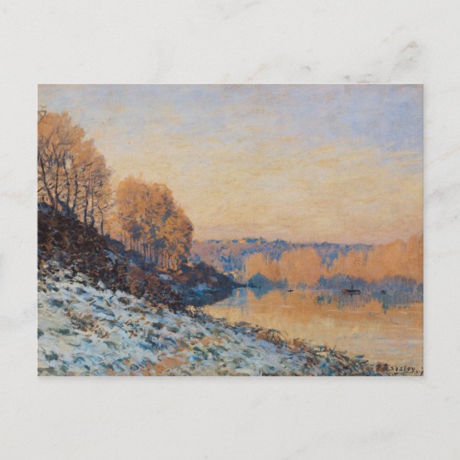 Postal Port-Marly, escarcha blanca, 1872 (Anverso)