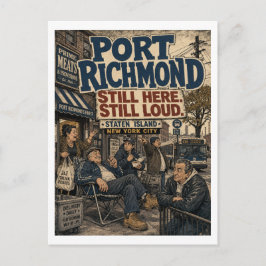 Postal Port Richmond Staten Island Nueva York Local