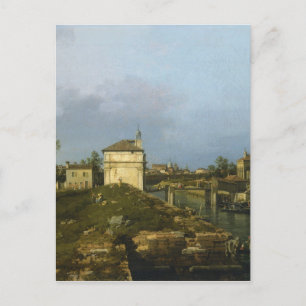 Postal Porta Portello, Padua De Canaletto