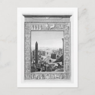 Postal Portada al volumen 1 de la "Descripción de Eg