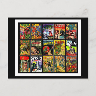 Postal Portada Cubiertas de Cómics Antiguos
