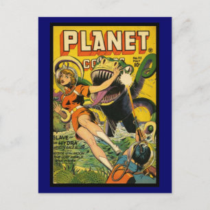 Postal Portada de cómics antiguos