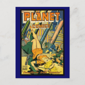 Postal Portada de cómics antiguos