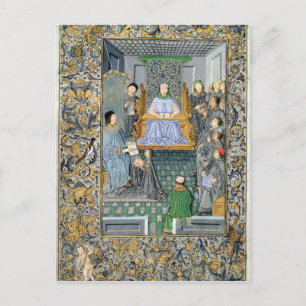 Postal Portada de la 'Gramatica' de Antonio de Nebrija