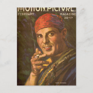 Postal Portada de la revista Antonio Moreno
