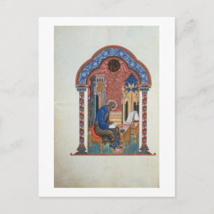 Postal Portada de los cuatro Evangelios de Isaac Birev, 1