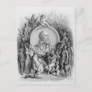 Postal Portada de los "idiotas del rey"