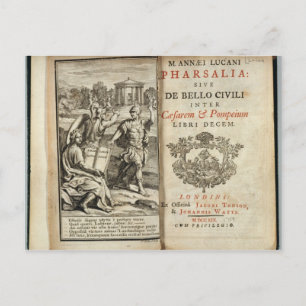Postal Portada de 'Pharsalia'