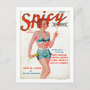 Postal Portada de Spicy Magazine