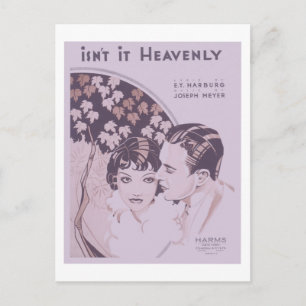 Postal Portada del cancionero Isn't It Heavenly