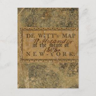 Postal Portada del estado de Nueva York
