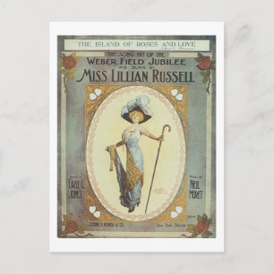 Postal Portada del libro de sondas de Weber Field Jubilee