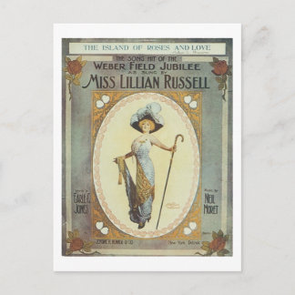 Postal Portada del libro de sondas de Weber Field Jubilee
