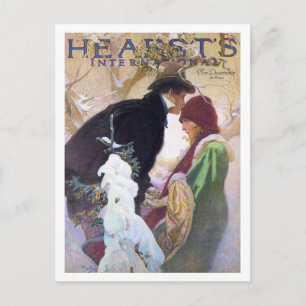 Postal Portada internacional de Hearst's, Alphonse Mucha