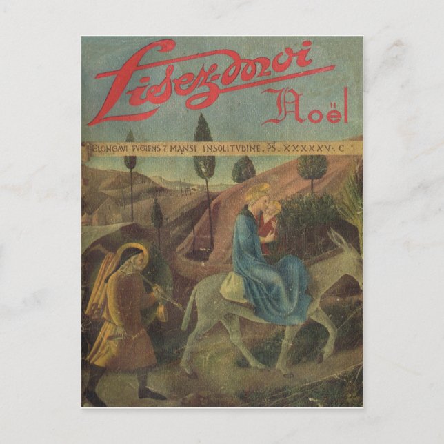 Postal Portada, Lisez-Moi, carretera a Belén (Anverso)