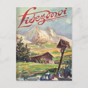 Postal Portada, Lisez-Moi, viaje alpino
