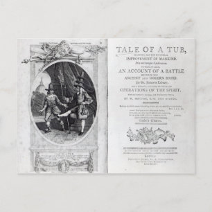 Postal Portada y página de títulos a 'A Tale of a