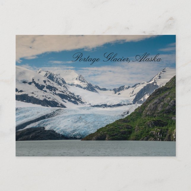 Postal Portage Glacier Alaska (Anverso)