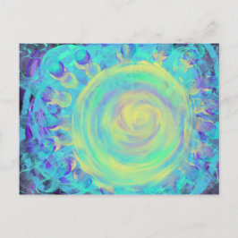 Postal Portal espiritual celeste Arte profético cristiano